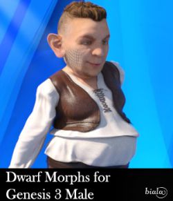 Dwarf Morphs For Genesis 3 Male