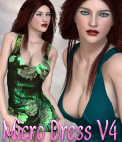 Micro Dress V4 Poser