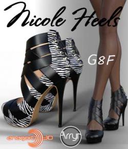 Nicole Heels and Pantyhose G8F