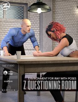 Z Questioning Room Environment with Poses for Genesis 3 & 8