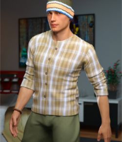 Urban Hipster Outfit for Genesis 8 Male(s)