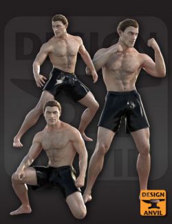 DA Action Poses for Genesis 8 Male(s)