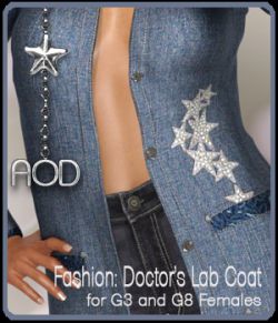 Fashion: Doctor's Lab Coat for G3 and G8 Females