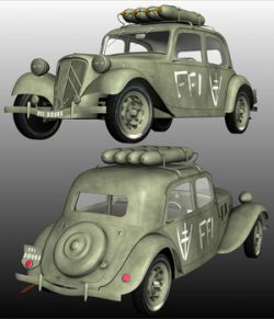 CITROEN TRACTION FFI for Poser