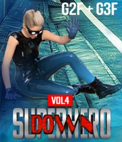 SuperHero Down for G2F and G3F Volume 4