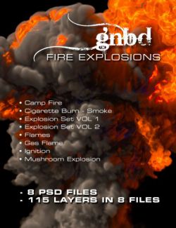 GNBD Explosion Project- 4K PSD Layers