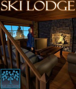 Ski Lodge for Poser