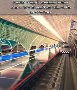 New Textures For AJ Futuristic Metro Station