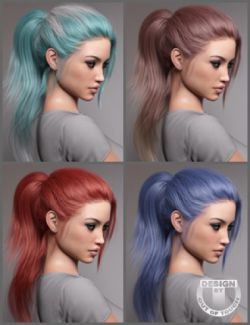 OOT Hairblending 2.0 Texture XPansion for Linda Ponytail Hair