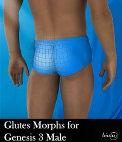 Glutes Morphs for Genesis 3 Male