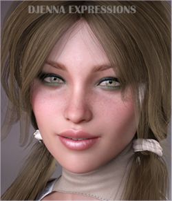 Djenna Expressions for GDN Djenna & Genesis 8 Female