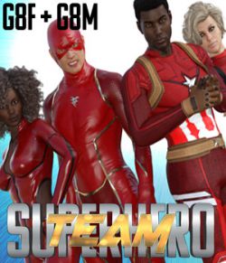 SuperHero Team for G8F and G8M Volume 1