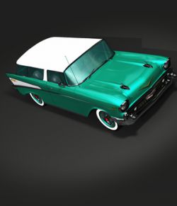 CHEVROLET NOMAD 1957 -OBJ FBX- EXTENDED LICENSE