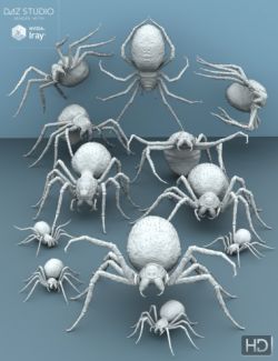 Giant Monster Spider Pose Pack