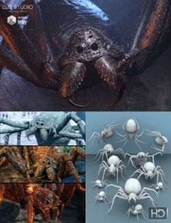 Giant Monster Spider HD Bundle