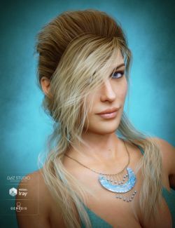 Young Grace Hair for Genesis 8 Female(s)