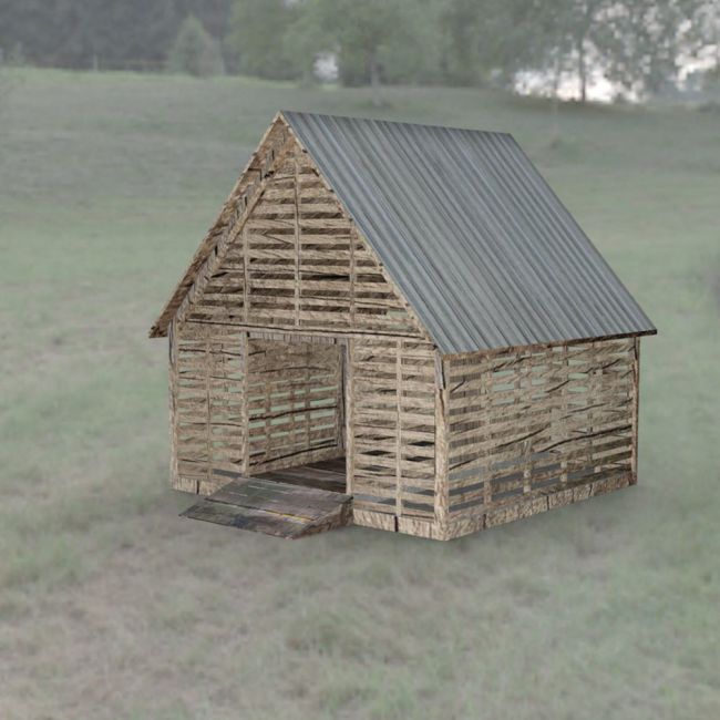 Corncrib  for DAZ Studio