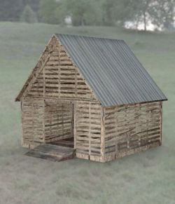 Corncrib for DAZ Studio