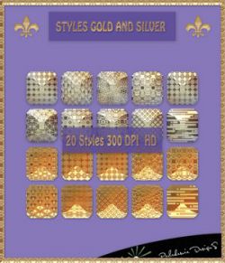 Styles Gold And Silver