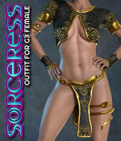 Exnem Sorceress Outfit for G3 Female