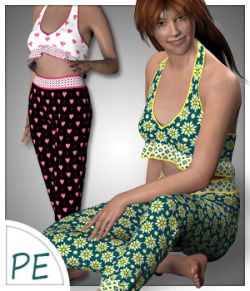 Pyjama and 7 Styles for Project Evolution - Poser