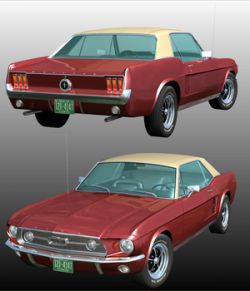 FORD MUSTANG GT 1967 for POSER