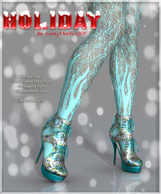 Click here to see preview images for "Holiday Lucy Heels G8F" Holiday Lucy Heels G8F