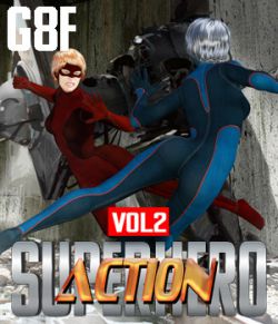 SuperHero Action for G8F Volume 2