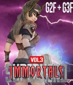 SuperHero Immortals for G2F and G3F Volume 3