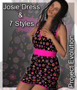 Josie Dress and 7 Styles for Project Evolution- Poser