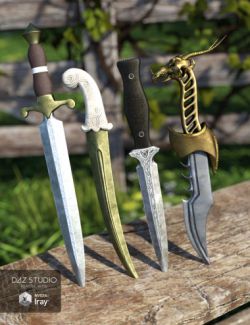 Deadly Daggers for Genesis 3 and 8 Male(s)