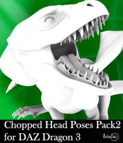 Chopped Head Poses Pack 2 for DAZ Dragon 3