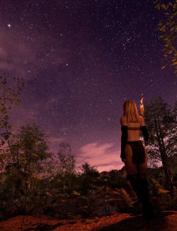 Orestes Iray HDRI Skydomes- Starry Night