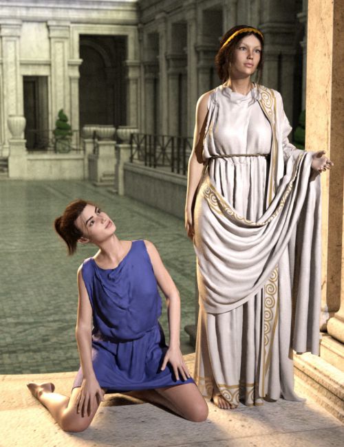 SY dForce Roman Clothing Pack Genesis 8 Female