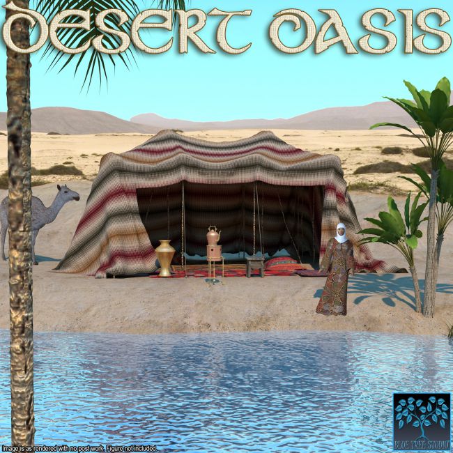 Click here to see preview images for "Desert Oasis for Poser" Desert Oasis for Poser
