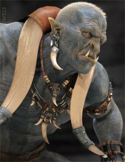 Vinnuth Kriegor Barbarian Jewels for Genesis 8 Male(s)