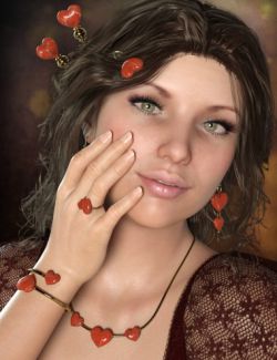 Little Heart Jewelry for Genesis 8 Female(s)