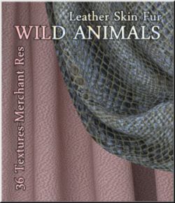 Wild Animals- 36 seamless Textures MR