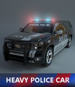 Heavy Police Car