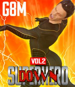 SuperHero Down for G8M Volume 2