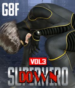 SuperHero Down for G8F Volume 3