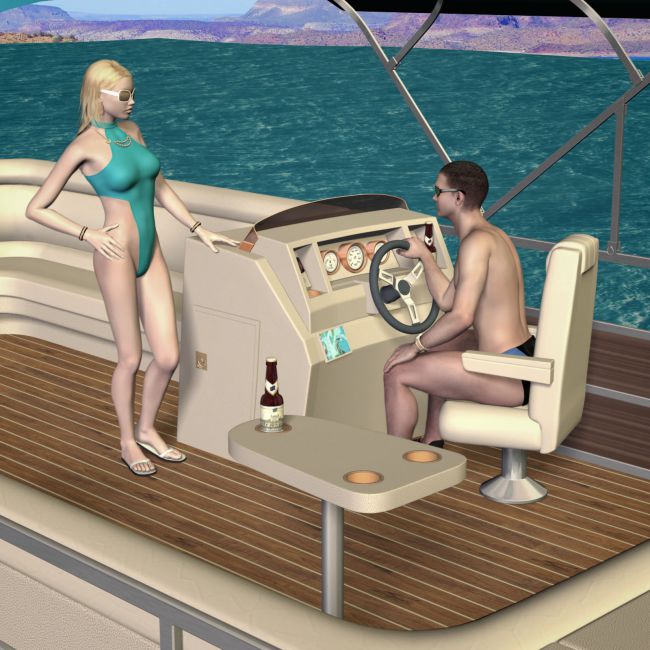 Naked On Pontoon Boats