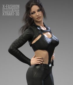 X-Fashion XWarrior Outfit for Genesis 8 Females