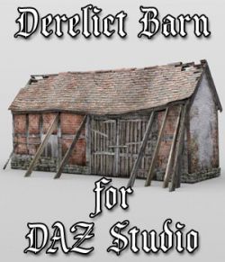 Derelict Barn for DAZ Studio