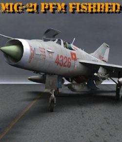 MiG-21 PFM Fishbed F for Poser