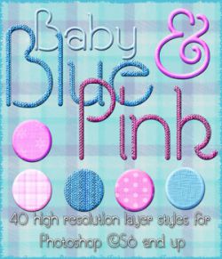 Baby Blue and Pink Styles