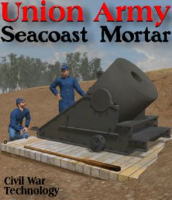 Union Army Seacoast Mortar