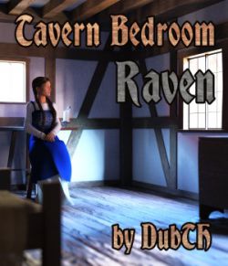 Tavern Bedroom Raven for Iray