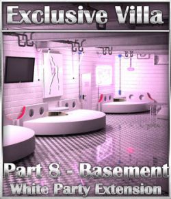 Exclusive Villa: Basement White Party Extension