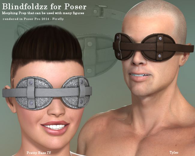 3D Blindfold Models